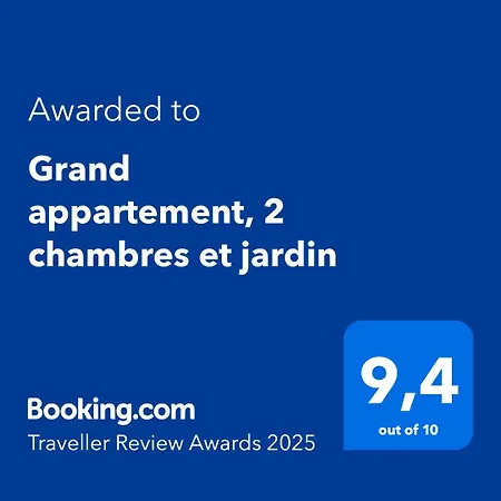 アパート Le Welcome - Grand Appartement 2 Chambres Et Jardin